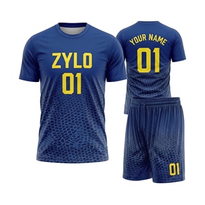 ชุดยูนิฟอร์มฟุตบอลแบบมีธง 7 คน สำหรับเยาวชน แบบสั่งทำพิเศษ เสื้อแขนสั้น ขายส่ง - Product Image 2
