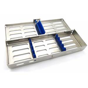 5 Unidades de Cajas/Bandejas de Esterilización Dental para 5 Instrumentos Quirúrgicos Dentales, Soporte de Instrumentos de Acero Inoxidable SURGINEXA - Product Image 3