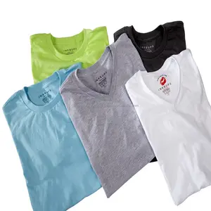 Apparel stock, Leftover, Overruns Branded T shirt from Bangladesh with very cheap wholesale price solid color t-shirt