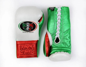 Precio al por mayor RTS, conjunto de boxeo de alta calidad hecho a medida, No Boxing No Life, conjunto de entrenamiento y sparring de cuero vacuno AS-SP-909 - Product Image 4