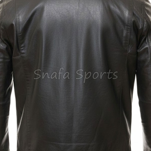 Stylish Leather Jacket for Men Full Length Warm Men Leather Coat Durable Material Jacket For Sale In Wholesale Price - Product Image 5