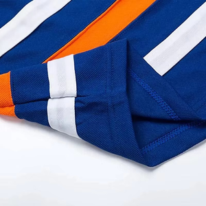 Uniforme de hockey personnalisé avec logo d'équipe coloré, sublimation complète, t-shirt à manches longues en mesh respirant pour homme - Product Image 5