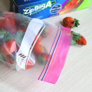 Sac de stockage alimentaire durable à double fermeture éclair avec conception étanche pour un emballage alimentaire sûr et hygiénique - Product Image 2