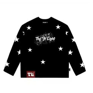 เสื้อยืดแขนยาวผ้าฝ้ายถัก 100% ยูนิเซ็กซ์ 250 GSM คอกลม ทรงปกติ นุ่ม สบาย - Product Image 2