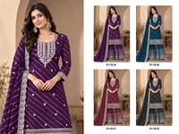 Salwar Kameez pakistanais traditionnel pour femmes en faux georgette, toutes saisons, avec dupatta, broderie lourde et travail Zari, export en gros vers l'Inde