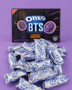 Galletas Oreo BTS Edición Limitada Sabor Hotteok 1.2kg Idioma Coreano Para Todas las Edades Material de Papel - Product Image 2