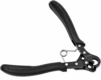 INTENSE SURGICAL INSTRUMENTS Pince boucleuse monophasée robuste en acier inoxydable pour gauchers, 1,5 mm, Outil pour fil de bijouterie