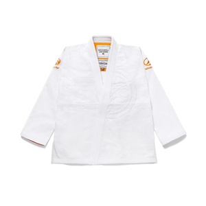 สำหรับการสั่งซื้อแบบแบทช์ # ชุดยิวยิตสู 123 SYR X Porter (สีขาว) BJJ Gi-450GSM ผ้าฝ้ายทอแบบ Pearl Weave แห้งเร็ว ระบายอากาศได้ดี ทรงปกติ พร้อมกระเป๋า - Product Image 1
