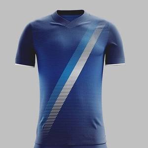 Conjunto de Uniforme de Fútbol de Manga Corta 100% Algodón Unisex para Adultos - Product Image 2