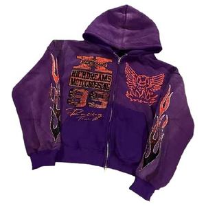 Sudadera con Capucha Richdreams Moto Cross 99 para Hombre, Diseño Deportivo Rojo con Forro Polar, Impresión por Transferencia de Calor, Corte Regular, Ropa de Otoño - Product Image 4