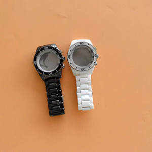 <span class=keywords><strong>Traje</strong></span> de caja de correa de reloj de cerámica para reloj <span class=keywords><strong>Armani</strong></span> AR1421/1424 - Product Image 1