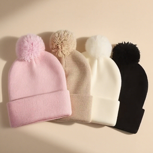 Wholesale <b>Wool</b> Blend Winter <b>Beanie</b> Hats Custom Printed Logo Embossed/Digital Waterproof Breathable Unisex Adult Direct Factory - Product Image 5