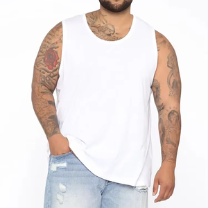 Camiseta sin mangas para hombre, talla grande, para verano, transpirable, ecológica, de secado rápido, ligera, para actividades al aire libre. - Product Image 4