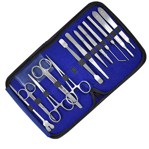 Juego de 9 Piezas para Sutura de Cirugía Menor, Kit de Entrenamiento Quirúrgico de Acero Inoxidable, Herramientas de Práctica Reutilizables para Estudiantes de Medicina y Profesionales - Product Image 5