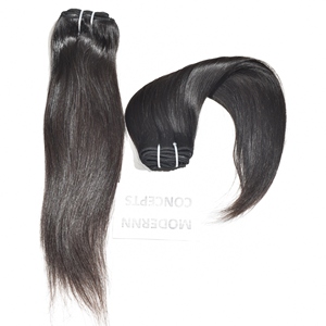 Vente en gros Extensions de cheveux humains cambodgiens droits et soyeux de couleur naturelle Paquets à double trame vierges bruts Qualité de cheveux indiens - Product Image 3
