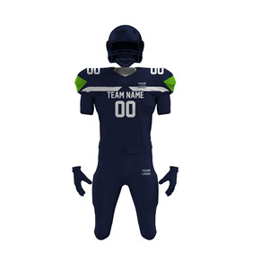 Uniforme de football américain réversible d'usine d'origine, short 100% polyester, personnalisable, twill de haute qualité, maillots pour adultes - Product Image 5