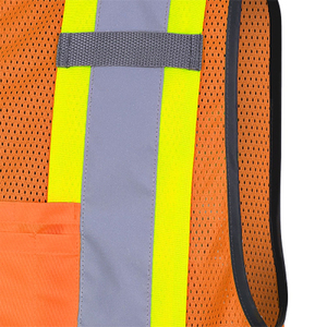 Quick Dry Road Safety Vest Windproof Construction <b>Work</b> Motorcycle Men's High Visibility Reflective Breathable <b>Waterproof</b> - Product Image 5