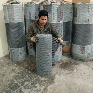 Malla Expandida para Fachadas IRAJ ENGINEERS, Lámina Metálica Perforada Galvanizada de Alta Resistencia, Rollo de Malla de Seguridad con Orificios en Forma de Diamante - Product Image 5
