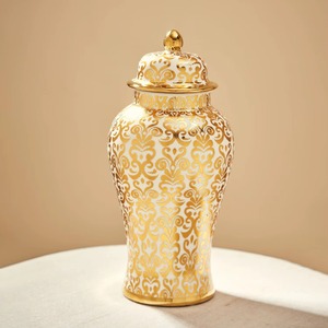 High Quality Ceramic Cremation Urn Beautiful and Pleasant Design Adult Ashes <b>Memorial</b> Funeral Supplies - Product Image 4