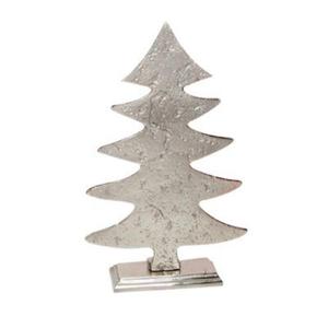 Tabletop Decorative Shiny Polish Aluminium Christmas Tree With <b>Tealight</b> Candle Holder Anti Slip Table Decor Xmas Tree For Home - Product Image 3