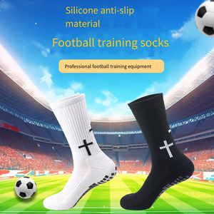 <b>Top</b> class Wholesale Cross Custom Color Wear-resistant Athletic Sport Crew Anti Slip Eco-Friendly <b>Socks</b> Football Soccer - Product Image 5
