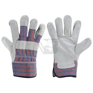 Direct Factory Supplier Wholesale Price Cowhide Leather Men Work Safety <b>Gloves</b> Industrial Construction Safety Driver <b>Gloves</b> - Product Image 6