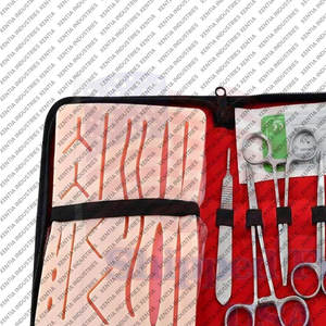 Kit de Sutura Quirúrgica de Silicona de Venta Caliente con Base y Herramienta de Práctica para Piel, Kit Profesional para Práctica de Sutura Quirúrgica - Product Image 2