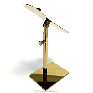 Luxury Rose Gold Eco-Friendly Stainless Steel Display Holder for High Heels <b>Shoes</b> <b>Racks</b> for Women - Product Image 5