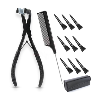 Wholesale Stainless Steel Hair Extension Pliers Multi Function Commercial Use Kit Made in Pakistan New Design <b>Clips</b> - Product Image 6