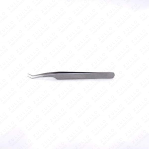 Zullo Professional 45 Degree Eyelash Extension Tweezers | Precision Isolation <b>Tool</b> | Stainless Steel Fiber Tip Perfect Grip - Product Image 2
