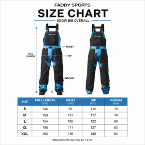 Premium <b>Waterproof</b> Insulated Men Women Ski Bib Pants Windproof Winter Snowboard <b>Overalls</b> Breathable Outdoor Snow Gear Cargo Ski - Product Image 6