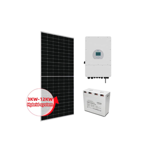 Sistema Híbrido de Almacenamiento de Energía Solar, Conjunto Completo de 10KW, 20KW, 30KW, 40KW, 50KW, 60KW, 70KW, 80KW, 90KW, 100KW con WiFi - Product Image 4