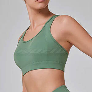 Sujetador Deportivo Ligero para Mujer, para Yoga, Gimnasio, Correr, Cómodo, Sujetador Deportivo Elástico sin Costuras para Mujer - Product Image 3