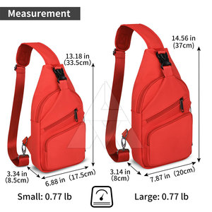 Bolsos cruzados de moda al por mayor a precio económico con cierre de cremallera, portátiles, de una sola correa, de la mejor calidad, fabricados en fábrica. - Product Image 4