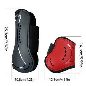 Guêtres de transport pour chevaux durables avec rembourrage supplémentaire pour la protection des jambes lors de longs trajets - Product Image 5