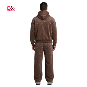 Diseña Tu Propio Chándal Deportivo para Hombre, Invierno, Lavado Ácido, con Pedrería, Totalmente Personalizable, Transpirable y Ligero - Product Image 3