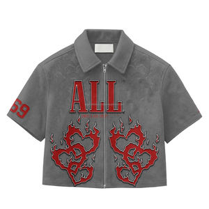 Camiseta Personalizable de Alta Calidad con Diseño de Cielo Estrellado y Pedrería, de Manga Corta y Corte Holgado para Hombre - Product Image 3