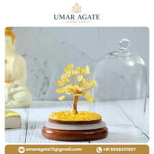 Árbol de Cristal de Citrino Hecho a Mano al por Mayor, Decoración de Prosperidad Feng Shui Reiki, Regalo - Product Image 5
