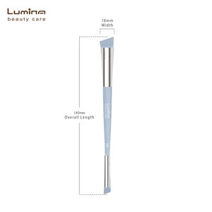 Pinceau à sourcils double embout pour un sourcil parfait, dureté moyenne, idéal pour la maquillage artistique, vente en gros pour la distribution au détail, facile à utiliser - Product Image 4