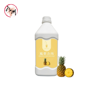 Sirop concentré de jus d'ananas en marque blanche pour thés Boba, bouteille de 2,5 kg, liquide Halal pour concept de boisson tropicale - Product Image 2