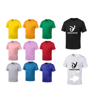 เสื้อยืดคอตตอน 100% แบบยูนิเซ็กซ์ ขายส่ง รับผลิตตามแบบ สีขาวออร์แกนิค ทรงสปอร์ต พิมพ์ลาย โอเวอร์ไซส์ แขนสั้น ผ้าเจอร์ซีย์ ไม่เป็นขุย ขายส่งจำนวนมาก เหมาะสำหรับทำชุดยูนิฟอร์ม - Product Image 2