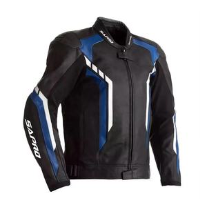 Veste de moto en cuir unisexe personnalisée-2025 nouvelle vente en gros de haute qualité été/hiver utilisation ignifuge et imperméable - Product Image 6