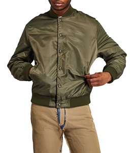 Veste universitaire de fabricant avec broderies chenille et patchs, veste de baseball brodée de haute qualité - Product Image 3