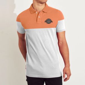 Polo Casual Moderno para Hombre, Diseño de Bloques de Color, Manga Corta, Top de Verano - Product Image 6