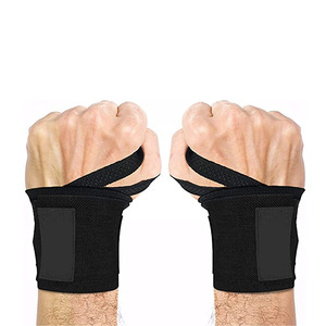 Heavy Duty Cotton Wrist Support For Maximum Grip And Protection During Intense Gym Training Weight Lifting Wrist <b>Wraps</b> - Product Image 3