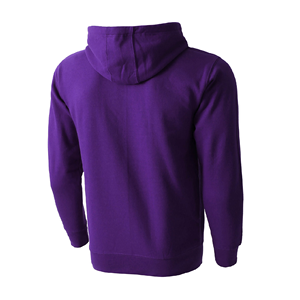 เสื้อฮู้ดดี้ผู้ชายสีน้ำเงินรอยัลคุณภาพพรีเมียม ทรงปกติ ผ้าฝ้าย สวมใส่สบาย สีพื้น มีกระเป๋า - Product Image 4