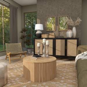 Moderno Portavelas de Madera de Primera Calidad con un Solo Brazo, Juego de 3 Piezas, Hecho a Mano, Decorativo, para Mesa de Interior del Hogar, a Bajo Costo - Product Image 5