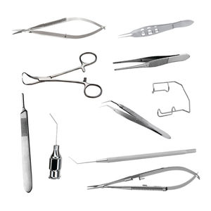 Ensemble d'instruments chirurgicaux ophtalmiques OEM, instruments de chirurgie oculaire en acier inoxydable médical, fournisseur certifié CE ISO - Product Image 1