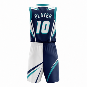 Uniformes de Baloncesto Unisex, Corte Atlético, 100% Poliéster, Ofrece Comodidad, Durabilidad, Estilo Profesional, Impresión por Transferencia de Calor - Product Image 3