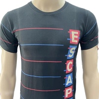 Camiseta de Hombre Tejida 100% Algodón Kapadavala, Calidad Premium, Ecológica, Transpirable, Color Sólido, Personalizable, Hecha en India